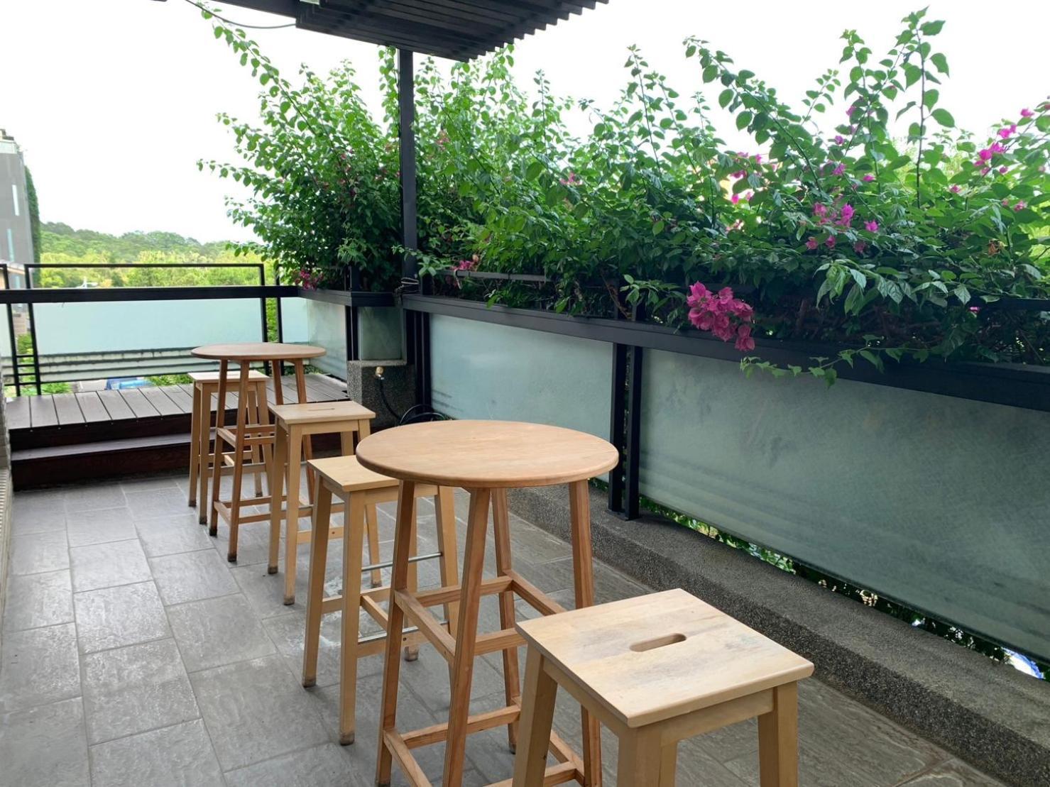 松語墅溫泉居 Pine Hot Spring Bed & Breakfast เจียวซี ภายนอก รูปภาพ